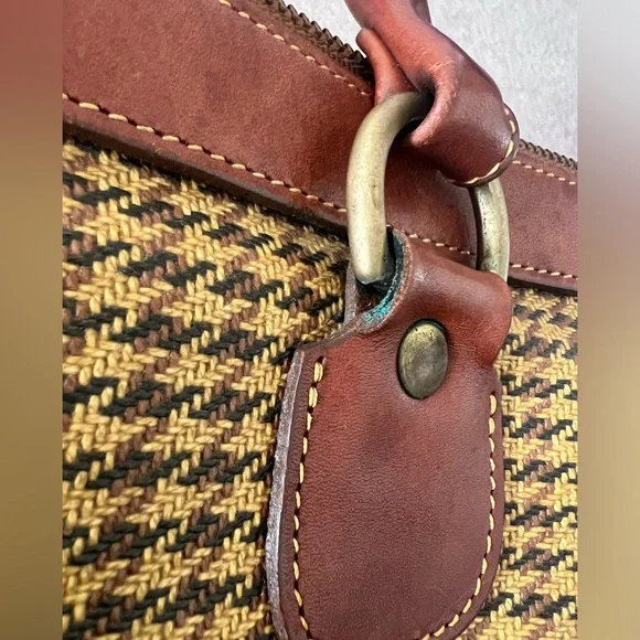 Ghurka Brown Leather Handbag. READ DESCRIPTION - Picture 6 of 11